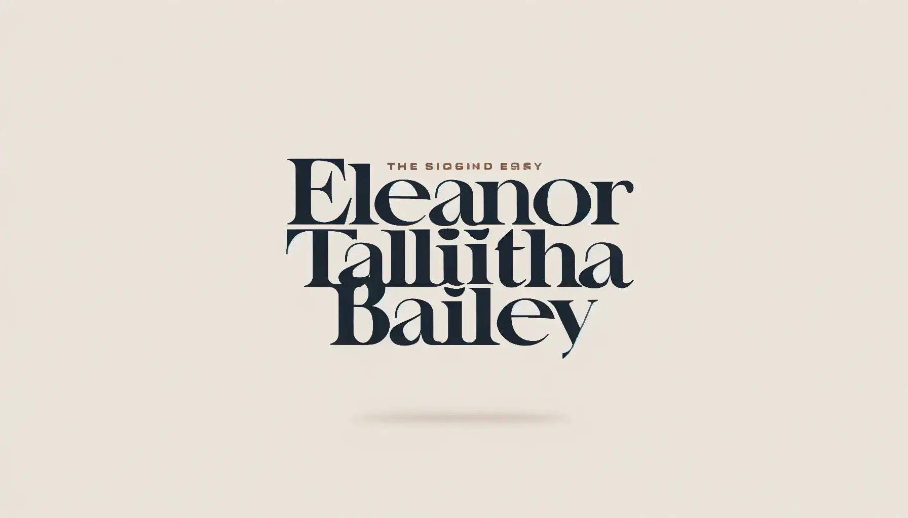 Eleanor Talitha Bailey